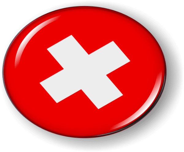 Switzerland - Flag - Country Emblem